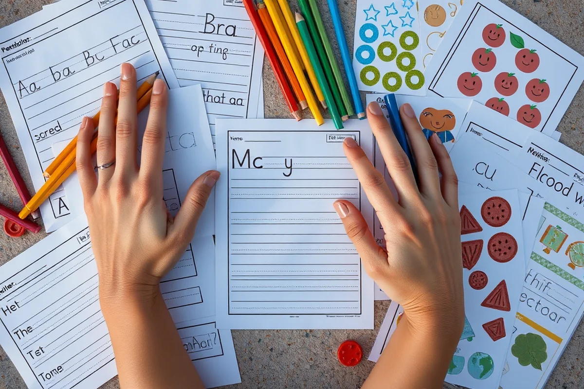 handwriting practice activities printable — Handwriting Practice Activities Printable (the finished result)