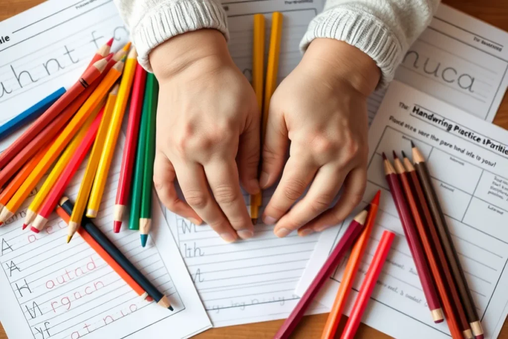 Handwriting Practice Printables Examples