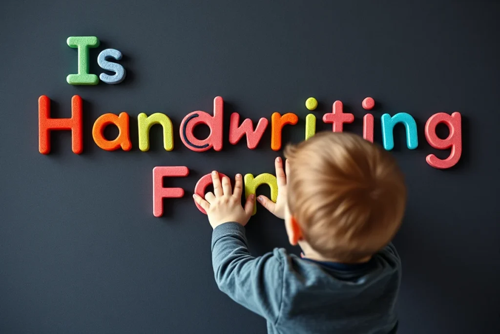 Is Handwriting A Font