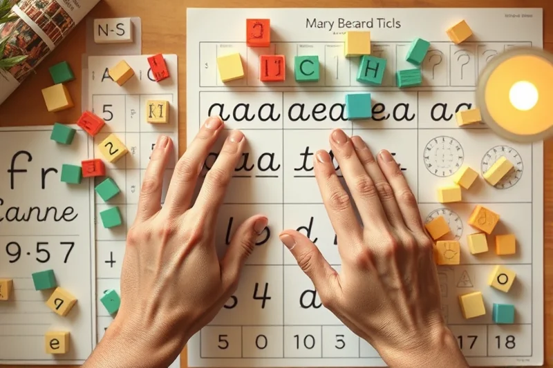 simple handwriting practice activities games — Simple Handwriting Practice Activities Games (the finished result)