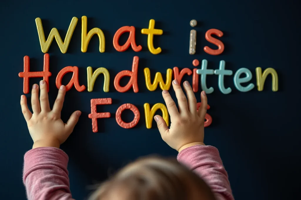 What Is Handwritten Fonts