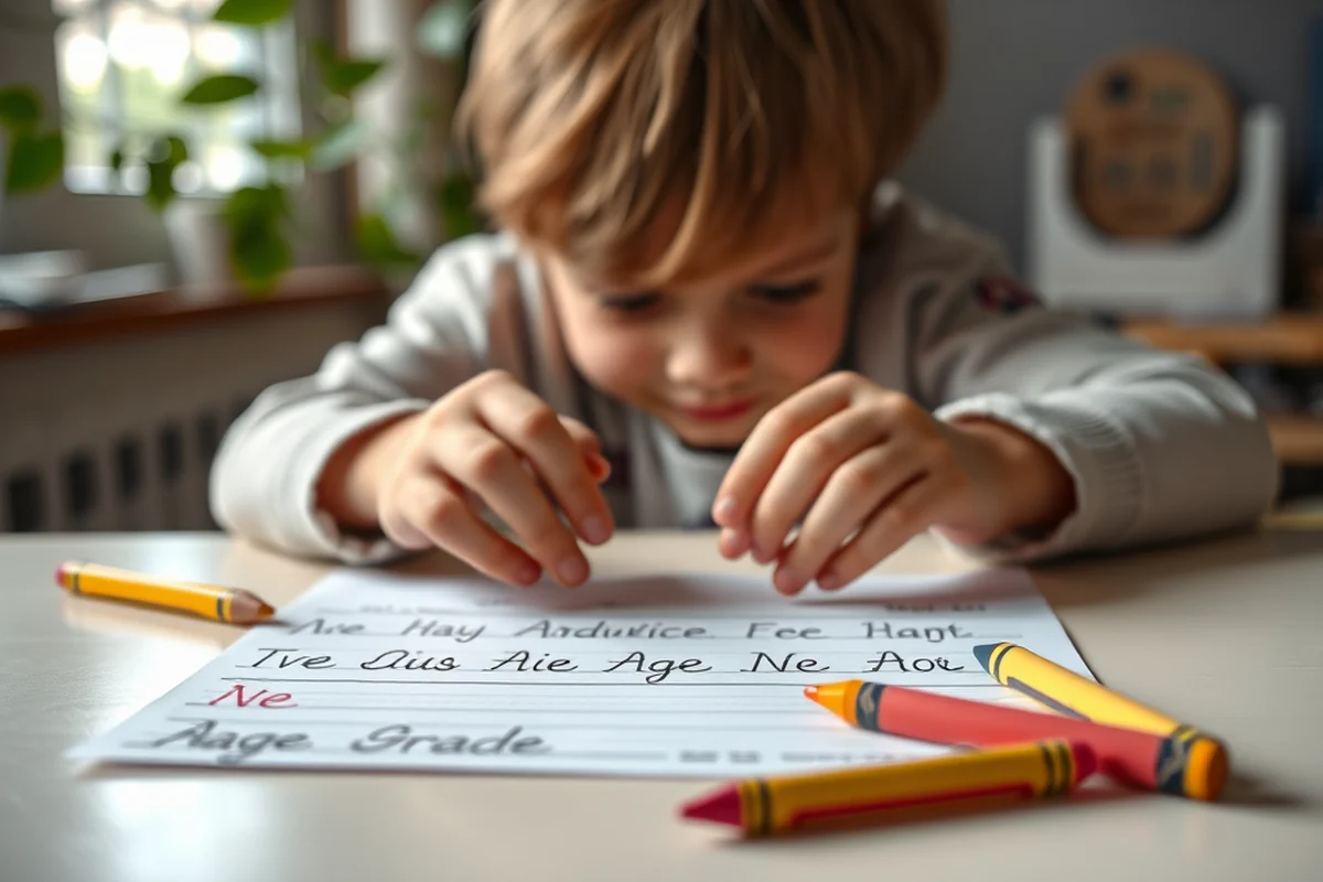 diy handwriting practice by age grade — Diy Handwriting Practice By Age Grade (step by step)