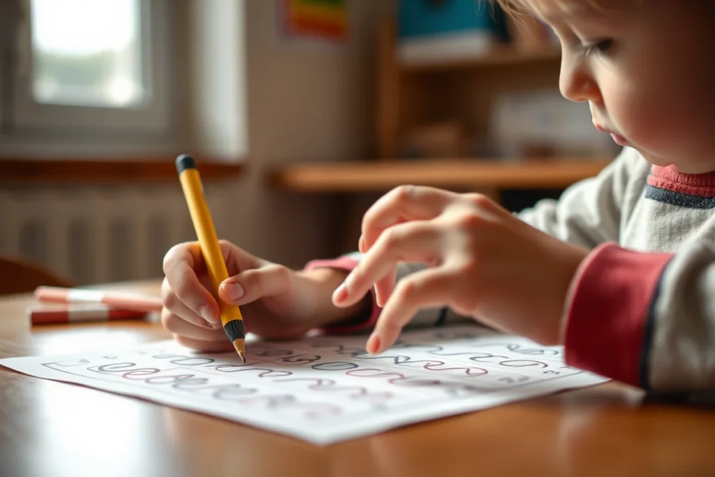 Easy Handwriting Practice Progress Assessment