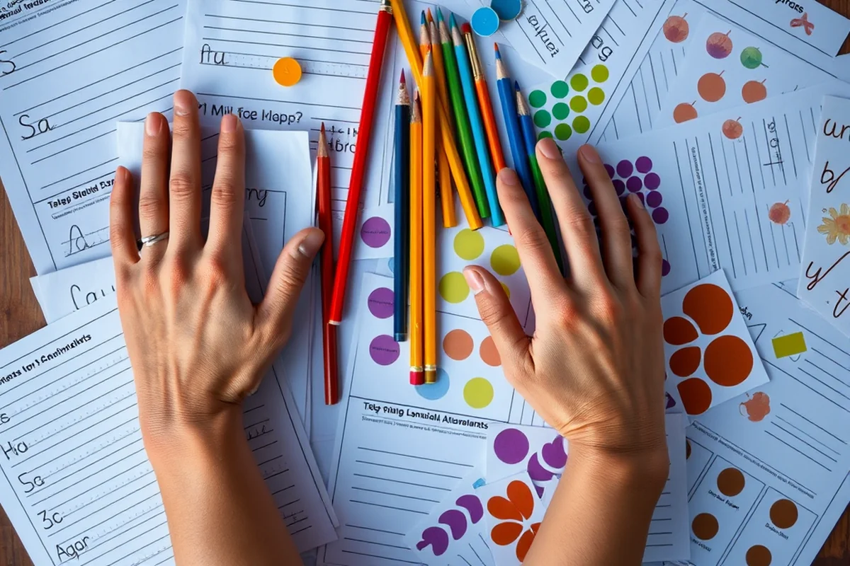 easy handwriting practice progress assessment — Easy Handwriting Practice Progress Assessment (the finished result)