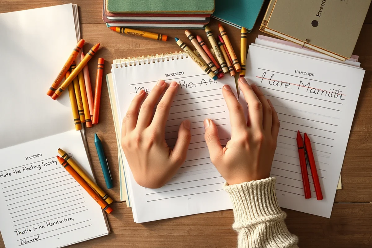 free printable handwriting practice sheets — Free Printable Handwriting Practice Sheets (the finished result)