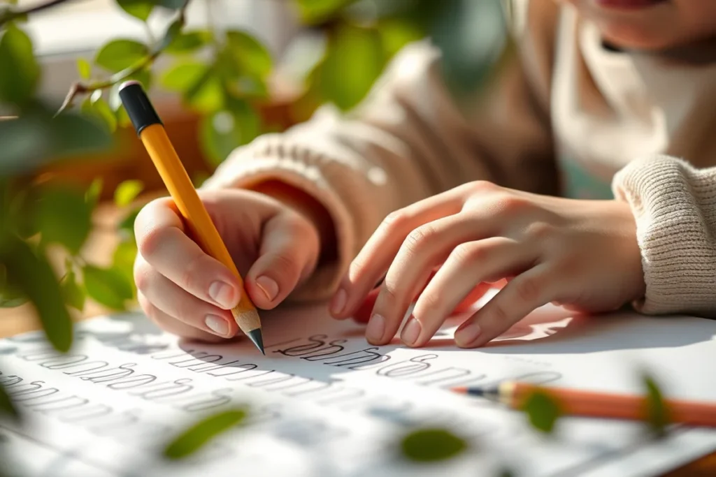 Handwriting Practice Budget For Small Spaces