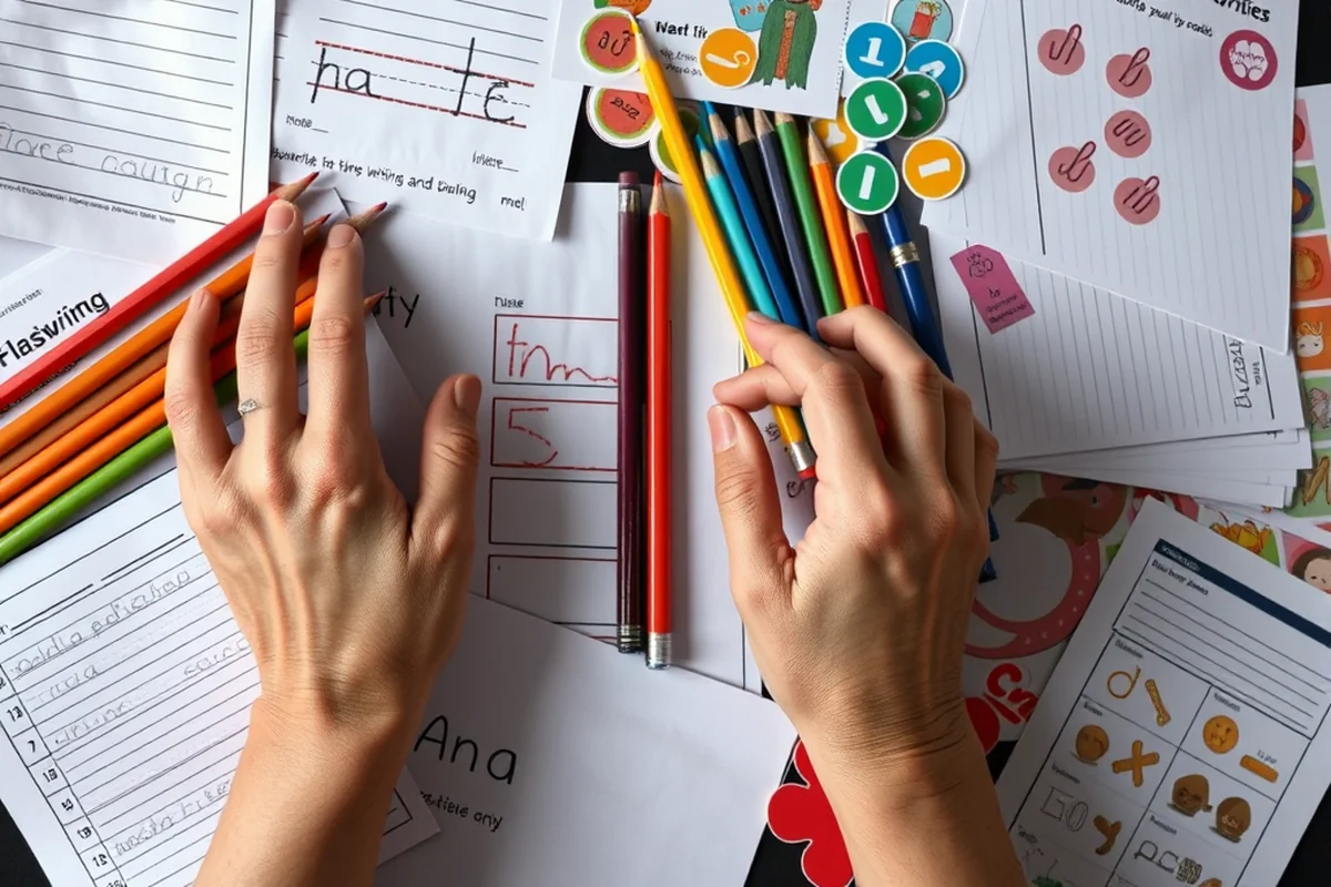 handwriting practice budget for small spaces — Handwriting Practice Budget For Small Spaces (the finished result)