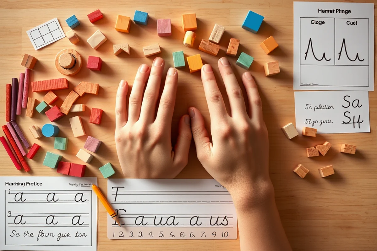 handwriting practice grade on a budget — Handwriting Practice Grade On A Budget (the finished result)