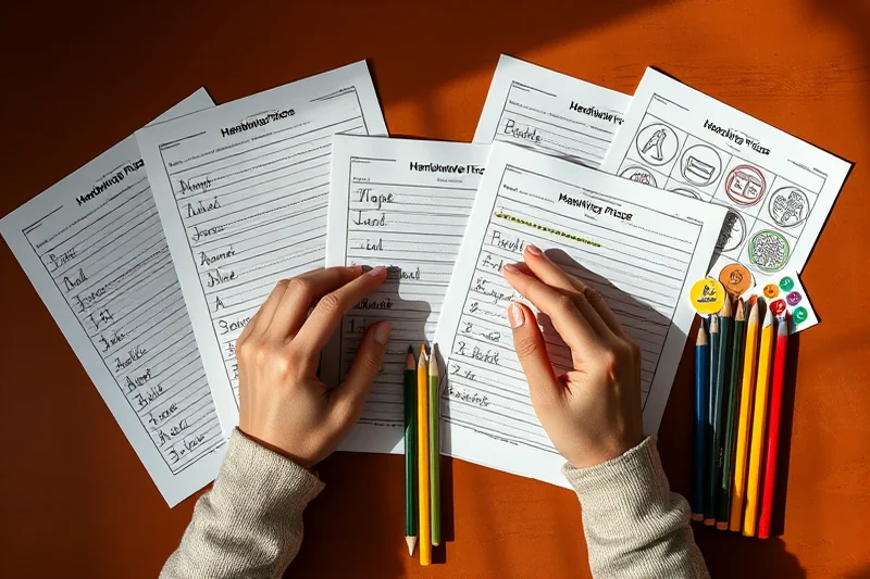 handwriting practice printables mistakes to avoid — Handwriting Practice Printables Mistakes To Avoid (the finished result)