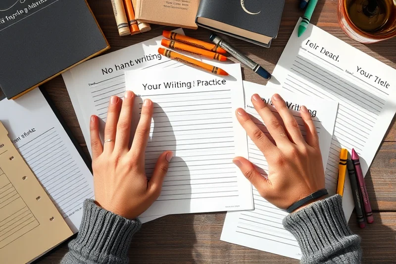 handwriting practice printables that actually work — Handwriting Practice Printables That Actually Work (the finished result)