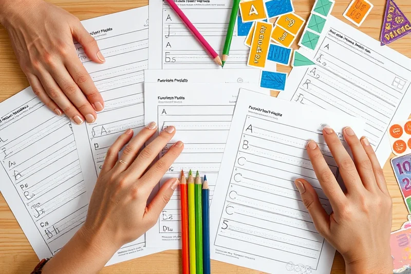 handwriting practice printables tips — Handwriting Practice Printables Tips (the finished result)