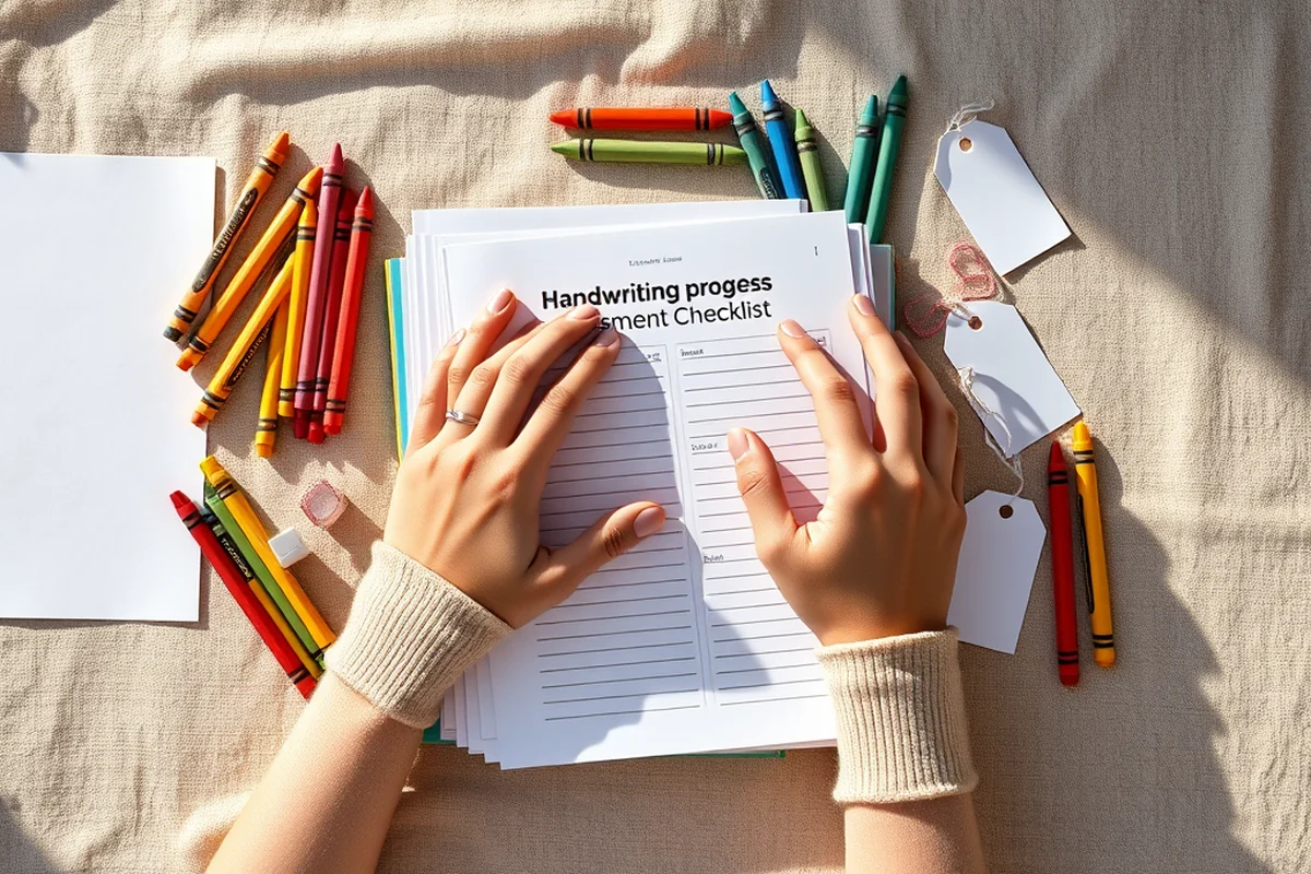 handwriting practice progress assessment checklist ā Handwriting Practice Progress Assessment Checklist (the finished result)