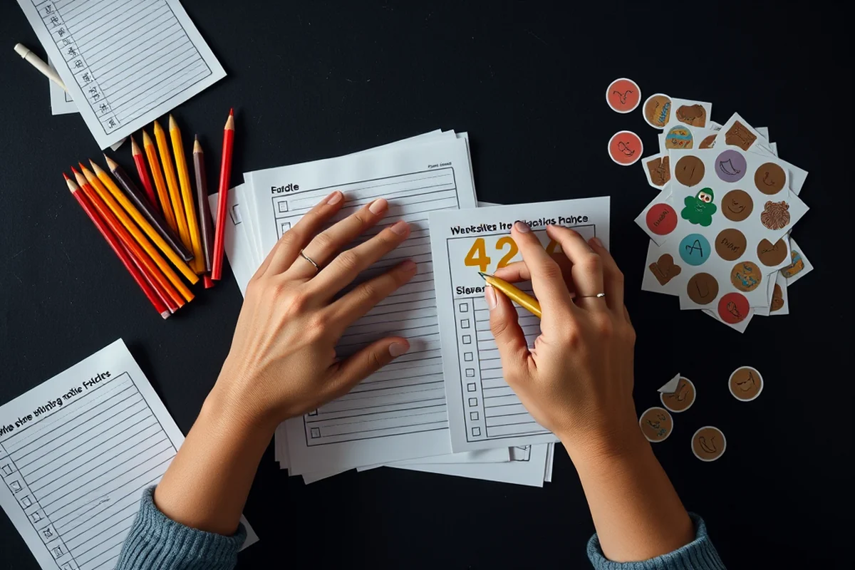 how to handwriting practice activities — How To Handwriting Practice Activities (the finished result)