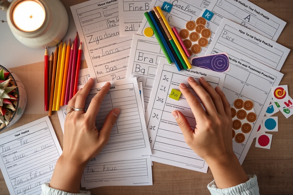 how to handwriting practice budget — How To Handwriting Practice Budget (the finished result)