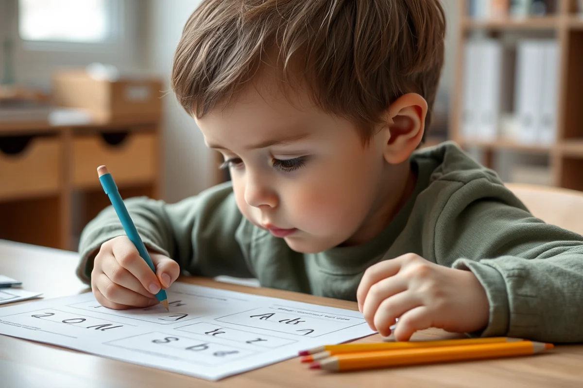 practicing writing letters — Practicing Writing Letters (step by step)