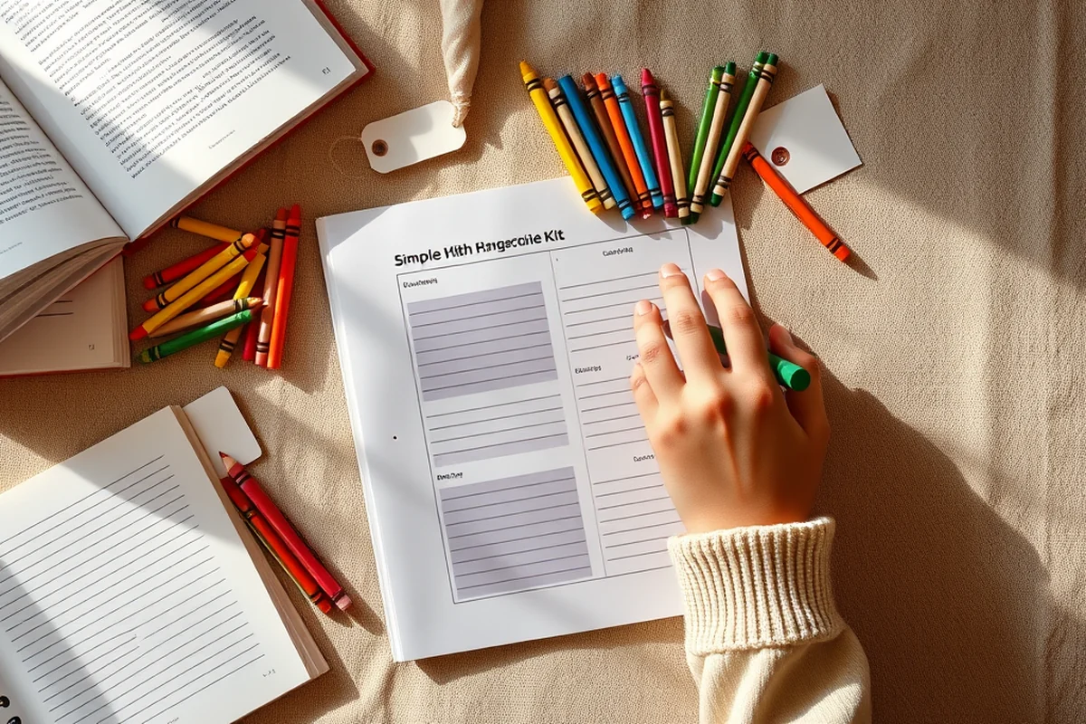 simple handwriting practice progress assessment — Simple Handwriting Practice Progress Assessment (the finished result)