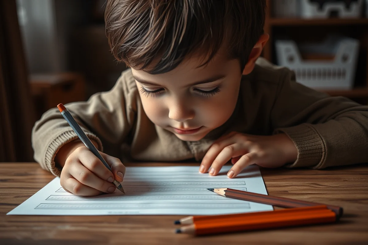 simple handwriting practice progress — Simple Handwriting Practice Progress (step by step)